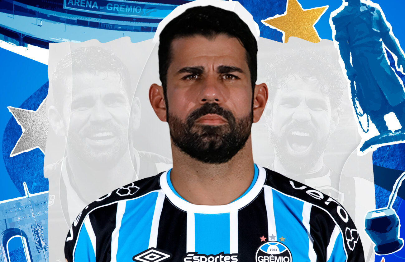 El experimentado Diego Costa será compañero de Mathías Villasanti en Grêmio