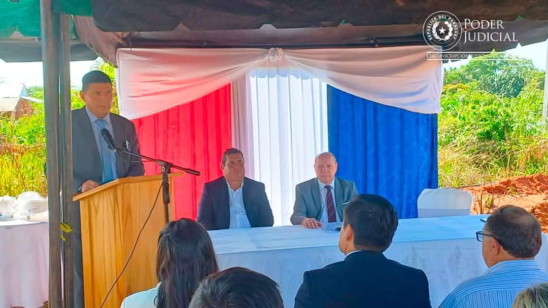 Inicia oficialmente la construcción del Juzgado de Paz en Karapaí Inicia oficialmente la construcción del Juzgado de Paz en Karapaí
