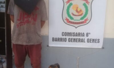 PJC: Joven recién salido de la cárcel fue detenido por hurto domiciliario