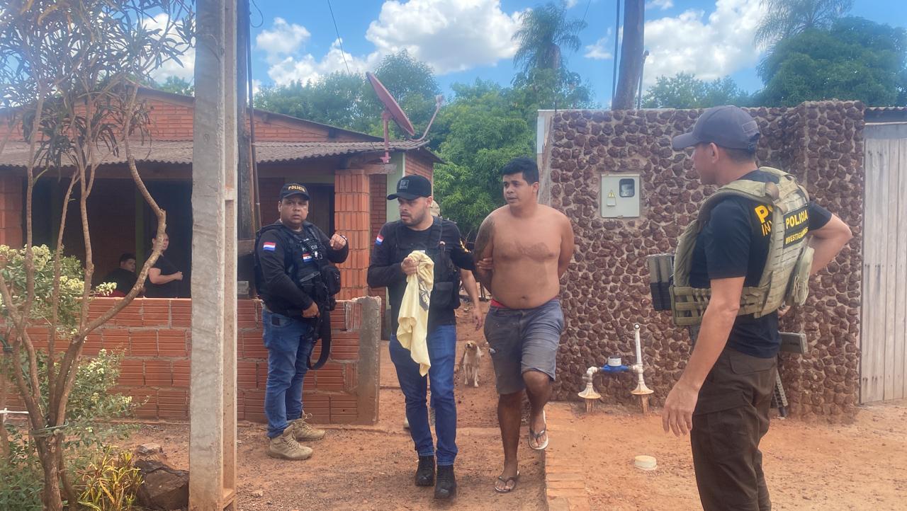 Bella Vista: Cae sampedrano buscado por asalto Bella Vista: Cae sampedrano buscado por asalto