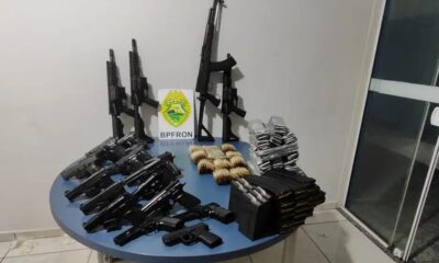 Cae venezolano en la frontera con arsenal que habría ingresado por Paraguay