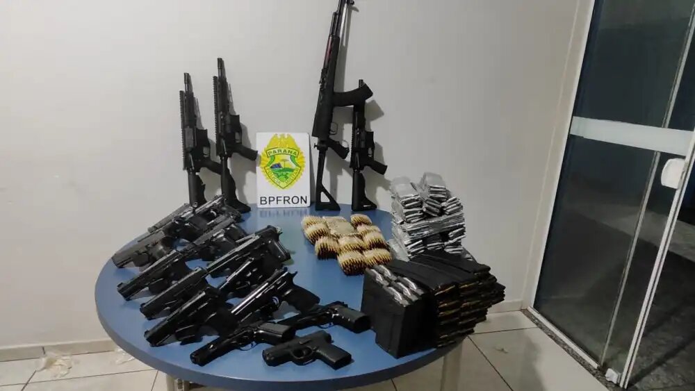 Cae venezolano en la frontera con arsenal que habría ingresado por Paraguay