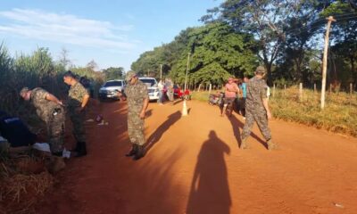 Hallan un cadáver al costado de un camino vecinal en Santa Rosa del Aguaray