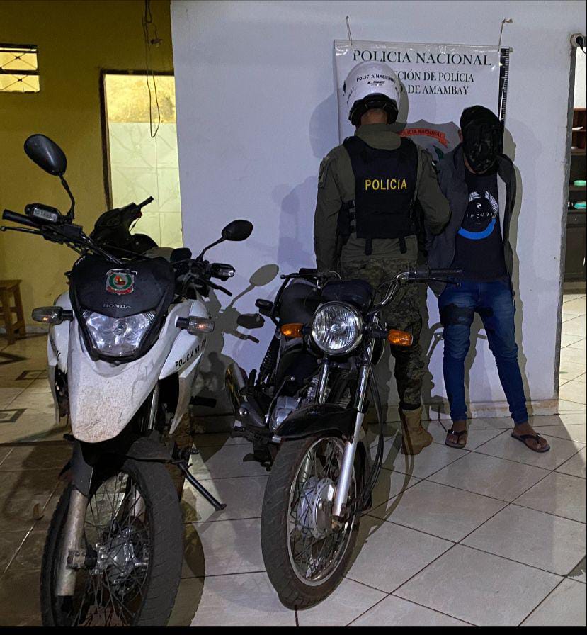 PJC: Detienen a un joven e incautan de su poder cuatro motocicletas, una de ellas hurtada PJC: Detienen a un joven e incautan de su poder cuatro motocicletas, una de ellas hurtada