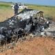 Hallan una avioneta incinerada en una estancia en Canindeyú