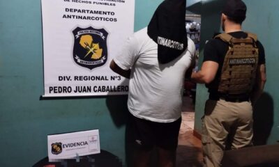 PJC: Detienen a un hombre por microtráfico en el barrio Jardín Aurora