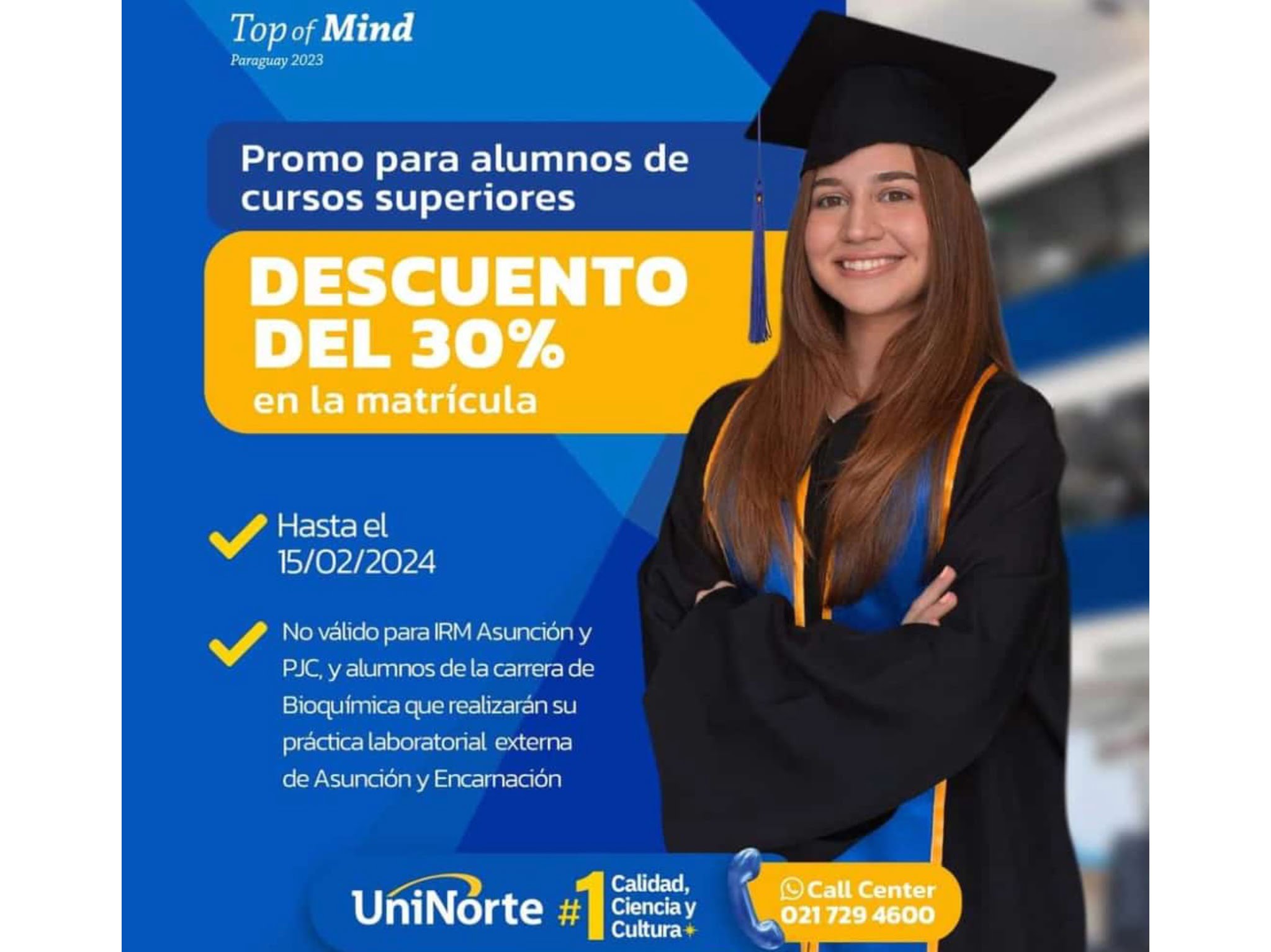 Universidad del Norte ofrece descuentos para nuevos alumnos en matrículas Universidad del Norte ofrece descuentos para nuevos alumnos en matrículas