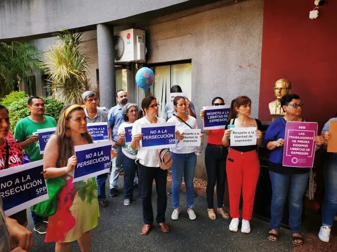 Periodistas protestan contra declaraciones de abogado de Horacio Cartes