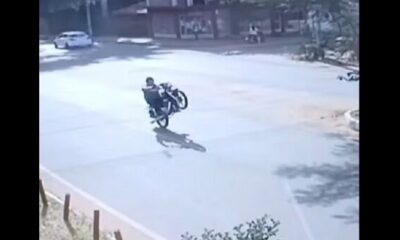Accidente en Luque: Joven pierde la pierna tras realizar “willy” en moto