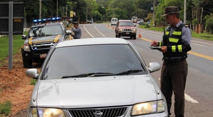 Patrulla Caminera demoró a 170 conductores en la última semana
