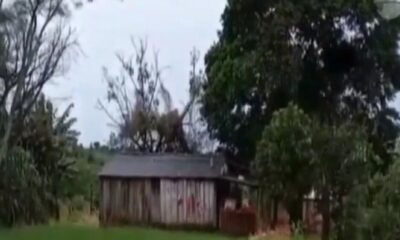 Caída de rayo deja dos personas heridas en Villa Ygatymí