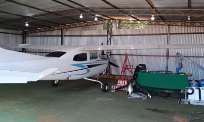 Hallan pistas clandestinas y aeronave narco en Cerro Guazú