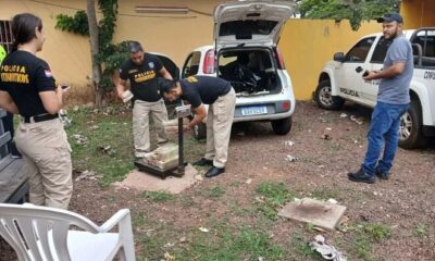 PJC: tras persecución incautan automóvil que llevaba cerca de 150 kilos de marihuana