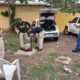 PJC: tras persecución incautan automóvil que llevaba cerca de 150 kilos de marihuana