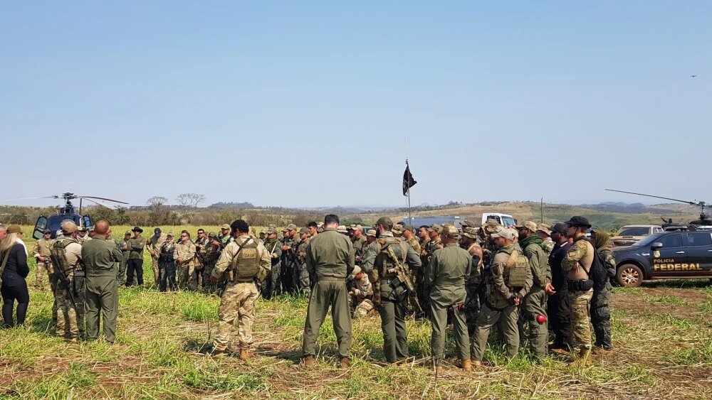 Operativo Nueva Alianza destruye 84 toneladas de marihuana en Amambay Operativo Nueva Alianza destruye 84 toneladas de marihuana en Amambay