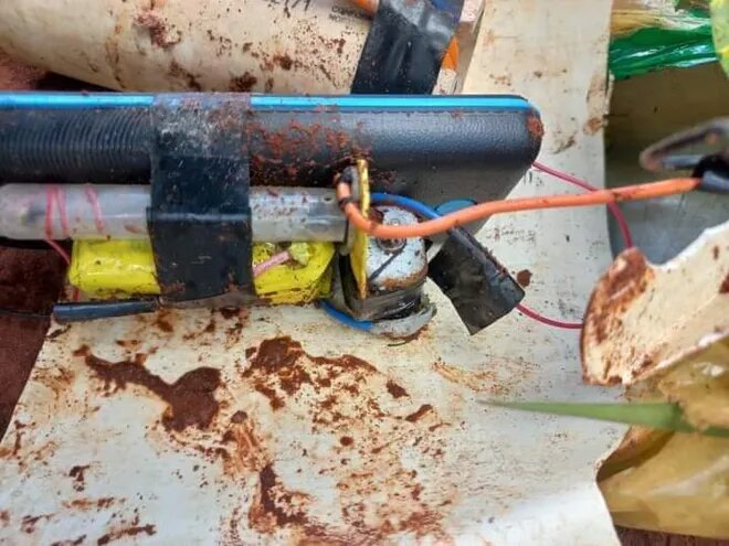 FTC desactivó una bomba semienterrada en un camino en Amambay FTC desactivó una bomba semienterrada en un camino en Amambay