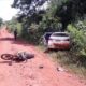 Zanja Pytá: Automovilista huye de control policial con auto robado y atropella una moto