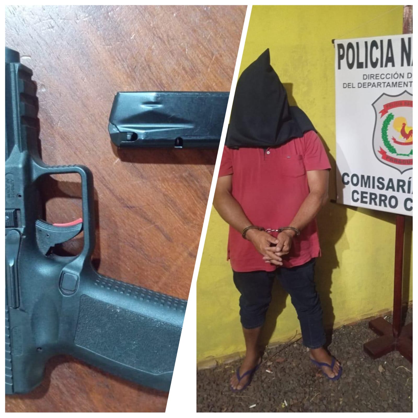 PJC: Detienen a un hombre denunciado por violencia familiar e incautan de él una pistola PJC: Detienen a un hombre denunciado por violencia familiar e incautan de él una pistola