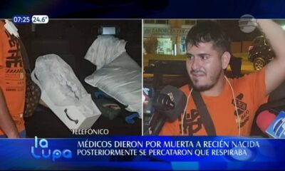 CDE: Dieron por muerta a una recién nacida, pero luego familiares se percataron que respiraba