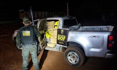 Camioneta con más de media tonelada de marihuana es incautada en Ponta Porã