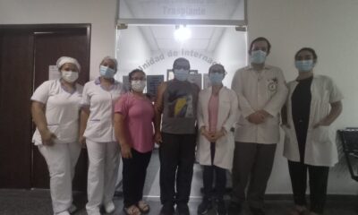 Dan de alta a pacientes trasplantados con donantes cadavéricos en Clínicas