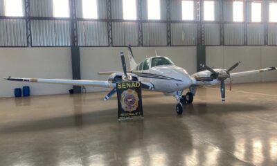 Senad incauta una aeronave de dudosa documentación en Zanja Pytã