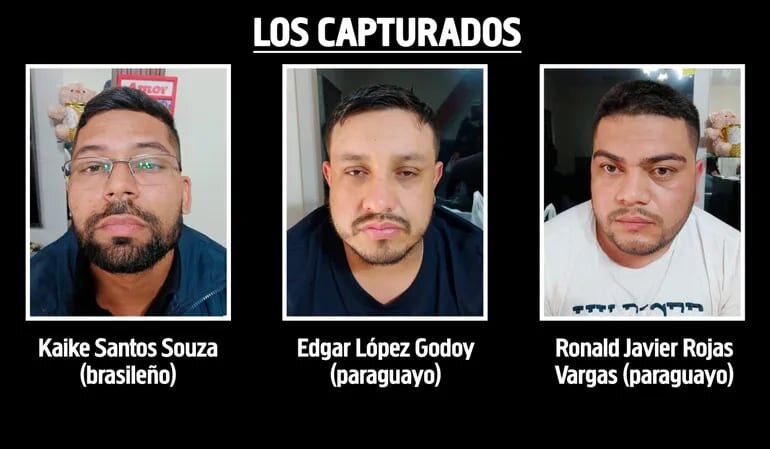 Decretan prisión de los tres detenidos con cocaína en Pedro Juan Caballero Decretan prisión de los tres detenidos con cocaína en Pedro Juan Caballero