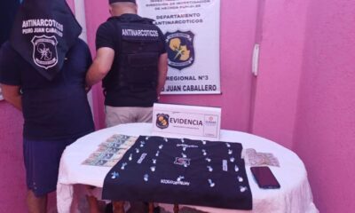 Cae sospechoso de vender droga en encuentro deportivo en Pedro Juan Caballero