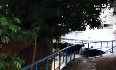 Madre e hija fueron arrastradas por un raudal en Luque