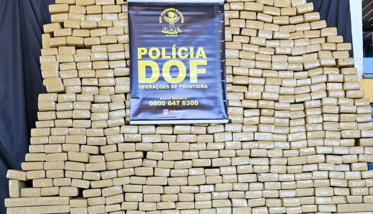 Detienen a un hombre con más de media tonelada de marihuana en Ponta Porã Detienen a un hombre con más de media tonelada de marihuana en Ponta Porã