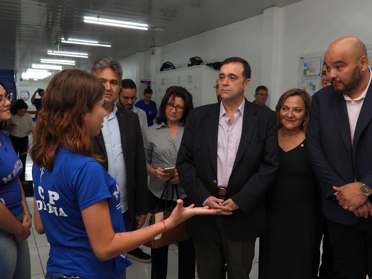 En su visita a Pedro Juan Caballero, embajador paraguayo en Brasil visitó instalaciones de la UCP En su visita a Pedro Juan Caballero, embajador paraguayo en Brasil visitó instalaciones de la UCP