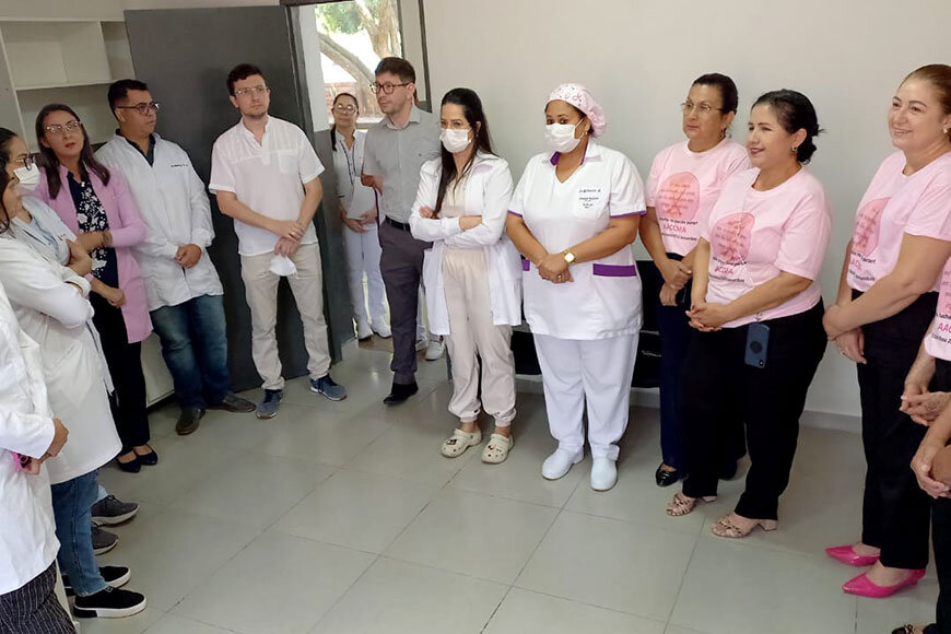 Mejoras en área de enfermería del pabellón oncológico del Hospital Regional de Pedro Juan Caballero Mejoras en área de enfermería del pabellón oncológico del Hospital Regional de Pedro Juan Caballero