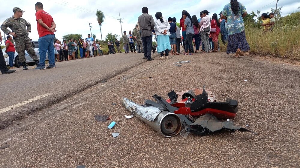 Bella Vista: Mueren dos mujeres y un bebé a bordo de una moto tras choque con camión Bella Vista: Mueren dos mujeres y un bebé a bordo de una moto tras choque con camión