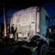 PJC: Tractocamión ardió en llamas en una transportadora en el barrio Defensores del Chaco