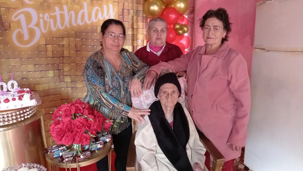 PJC: En el Día de la Madre, doña Indalecia Galeano cumple 100 años PJC: En el Día de la Madre, doña Indalecia Galeano cumple 100 años