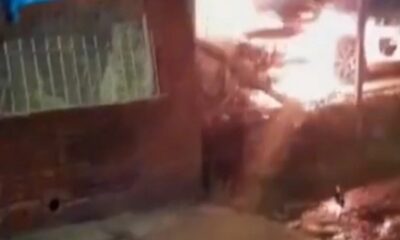 Desconocidos atacan playa de autos y provocan incendio de vehículo en Fernando de la Mora
