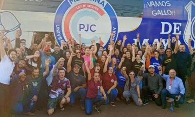 Caluroso recibimiento a comitiva de la UCP que asistió a afectados por inundaciones en Brasil