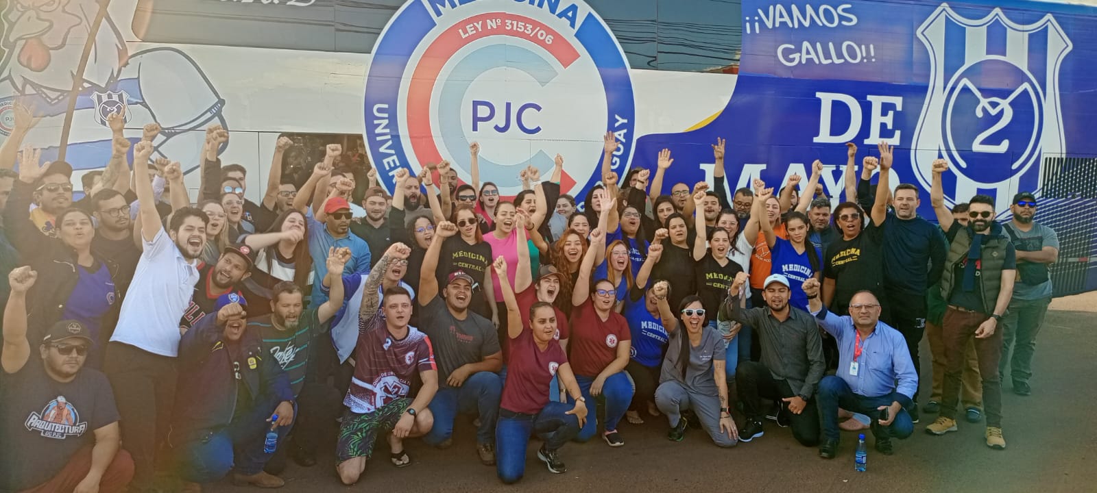 Caluroso recibimiento a comitiva de la UCP que asistió a afectados por inundaciones en Brasil Caluroso recibimiento a comitiva de la UCP que asistió a afectados por inundaciones en Brasil