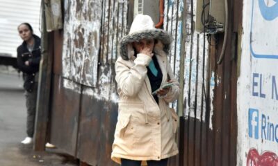 ¡Qué frío! Advierten sobre mínimas entre 4 y 9 °C para el martes y miércoles