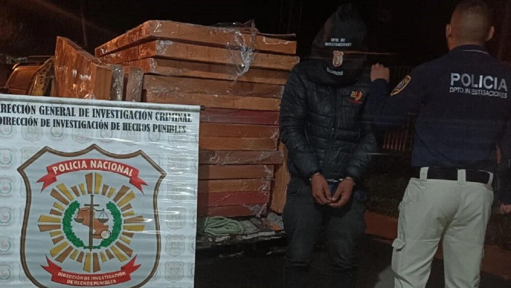 Policía Nacional incauta 229 kilos de marihuana en Pilar
