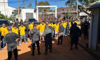 Trasladan al primer grupo de reclusos a la cárcel de Minga Guazú
