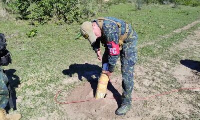 Destruyen una pista clandestina usada por aeronaves narcos en Bella Vista Norte
