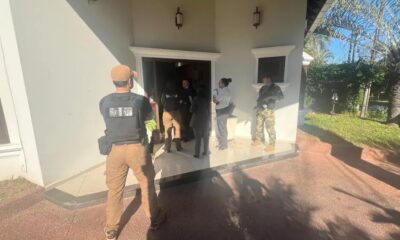 Operativo Pavo Real: Fiscalía allana lujosa vivienda vinculada a Jarvis Pavão en Lambaré