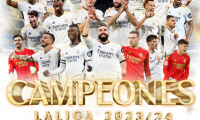 ¡Real Madrid es el campeón de LaLiga de España!