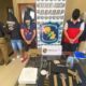 Tres personas quedaron detenidas en PJC con armas y drogas