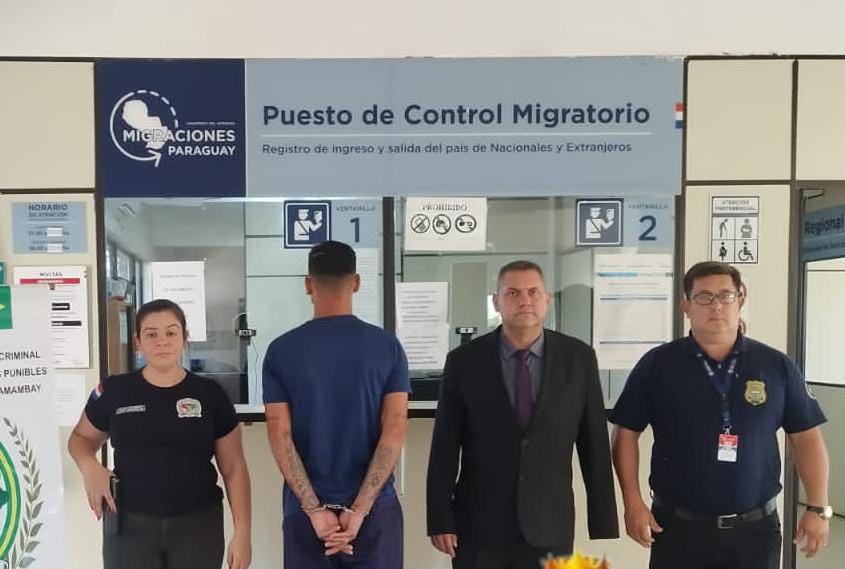 PJC: Expulsan del país a brasileño detenido que cuenta con tres órdenes de captura PJC: Expulsan del país a brasileño detenido que cuenta con tres órdenes de captura