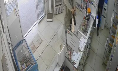 PJC: Dos individuos asaltan una farmacia en el barrio María Victoria
