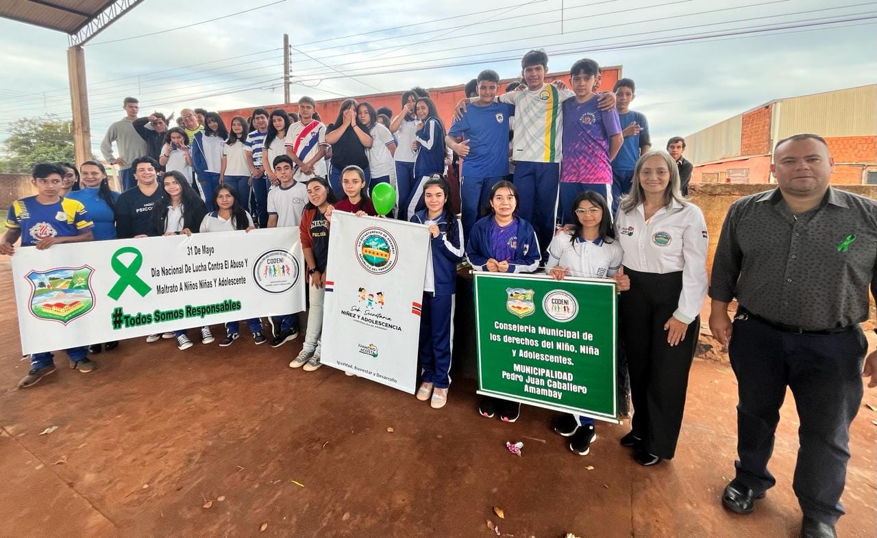 Gobernación de Amambay impulsa campaña “Todos somos responsables” contra el abuso sexual infantil y adolescente Gobernación de Amambay impulsa campaña “Todos somos responsables” contra el abuso sexual infantil y adolescente