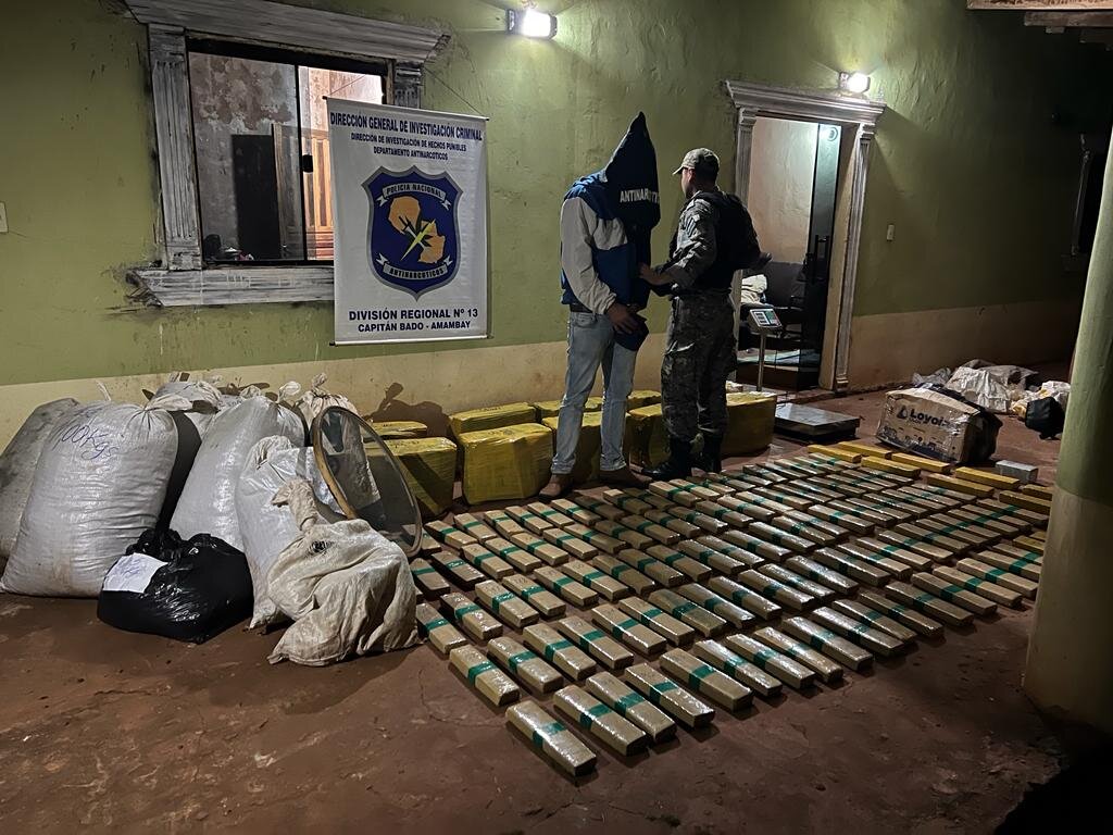 Tribunal condena a brasileño que fue detenido con cargamento de marihuana Tribunal condena a brasileño que fue detenido con cargamento de marihuana