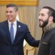Presidente Santiago Peña mantuvo una reunión bilateral con su par de El Salvador, Nayib Bukele